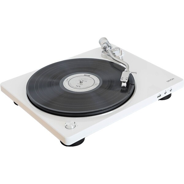 Main product image for Denon DP450USBWT HiFi Belt Driven Turntable White245-4042